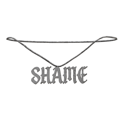 shame necklace