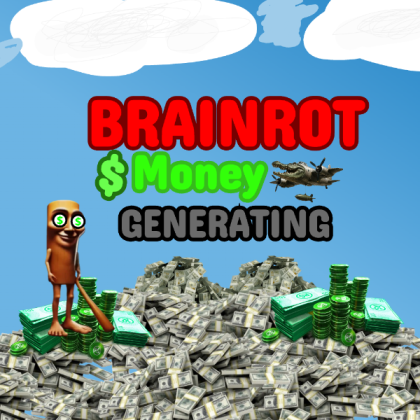 brainrot money generating but cooler Roblox decal