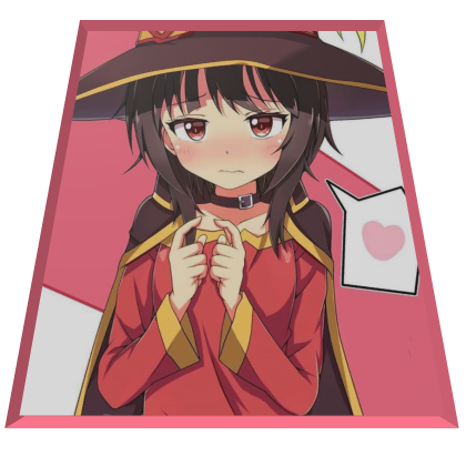 Cute Megumin Cape Roblox item