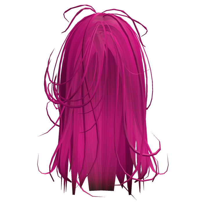 ´-` Pink Messy Hair Horror Movie Protagonist 24.