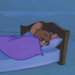 I’m asleep