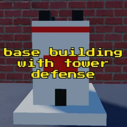 base building with tower defense icon