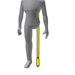 Sad Spongebob 2D - Left Leg