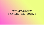 Isla's Clothing Group - V.I.P Group