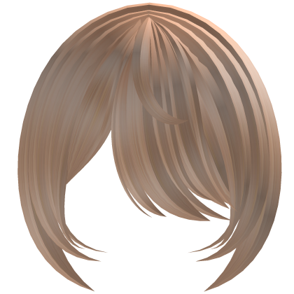 Blonde Cozy Side Swept Bangs Roblox item