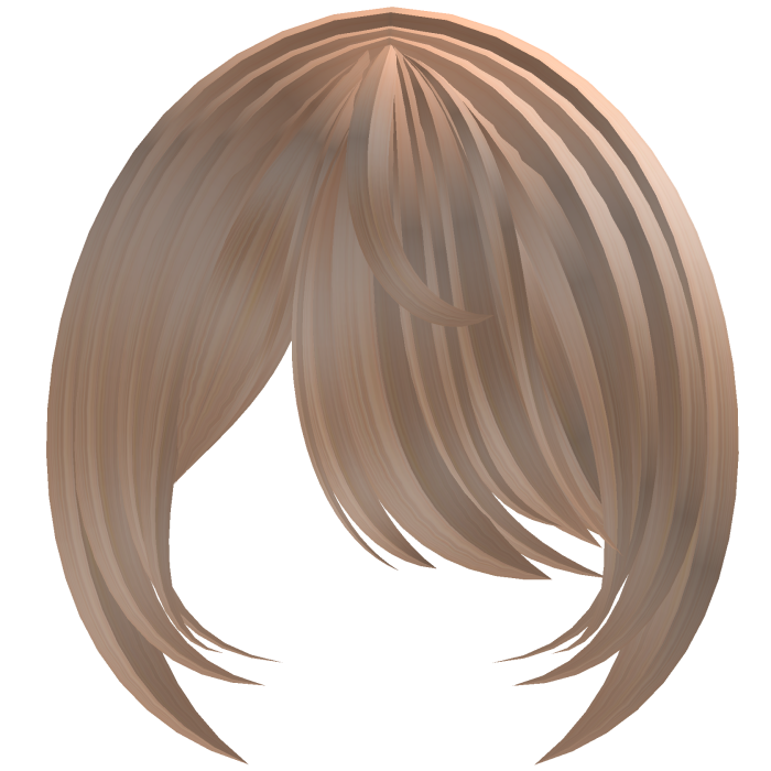 Blonde Cozy Side Swept Bangs