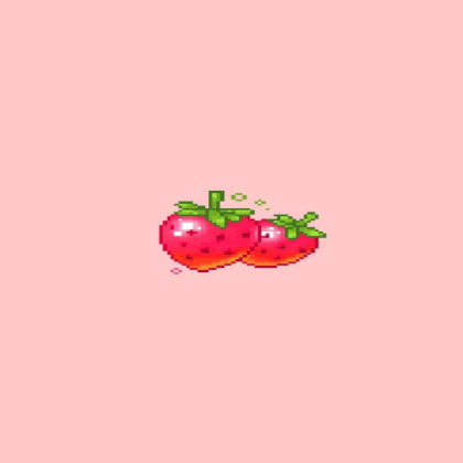 Strawberry aesthetic wallpaper! Roblox decal