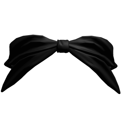Black Elegant Head Ribbon 
