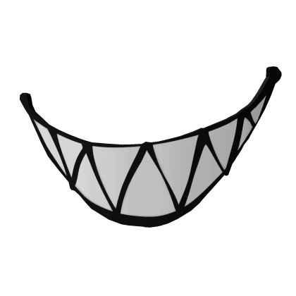 s*u様 VALIEM MONSTER MOUTH SMILEY (WARP / smiley face evil super villain genius plotting smile