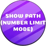 Show Path (permanent) NUMBER LIMIT MODE