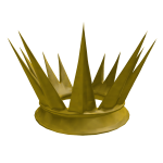 [PBR] 24K Gold Spike Crown