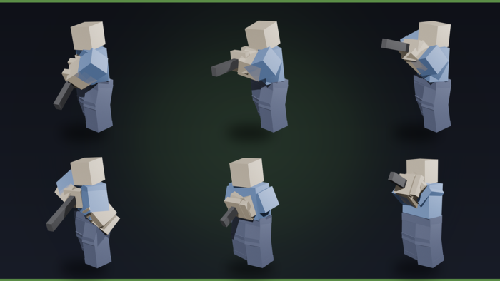 R15 Gun FPS Animation Pack Rifle Pistol Reload preview 1