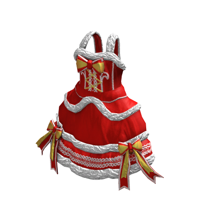 Mrs. Santa Claus Christmas Dress (Bright Red) thumbnail