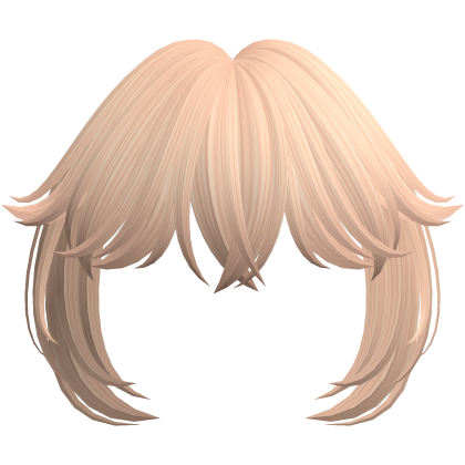 Anime Wispy Messy Thick Big Bangs Blonde Roblox item