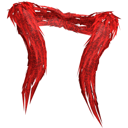 Hot Red Victorian Boa Neck Scarf 3.0