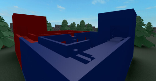 Red vs. Blue Fort Battle
