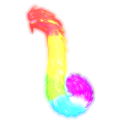 Rainbow Cat Tail [EMISSIVE] Roblox item