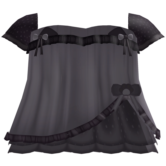 ꒰ ୨୧ ꒱ polka paw dress