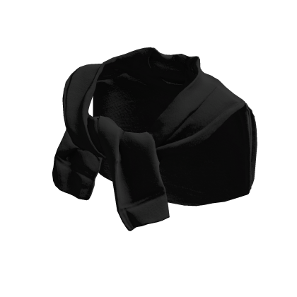 Black Tied Sweater On Shoulder