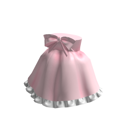 Bow Doll Dress- Pink