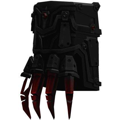 Heavy Grimdark Cybernetic Power Claw Gauntlet - L Roblox item