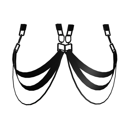 Stylish Black Waist Suspender thumbnail