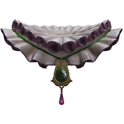 Purple Jester Neck Ruffle 3.0