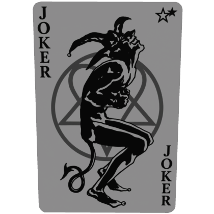 Joker Card 🃏🤍