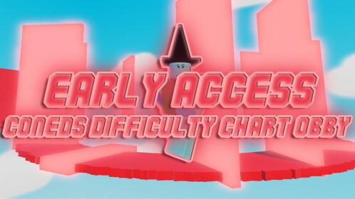 Coneds Difficulty Chart Obby