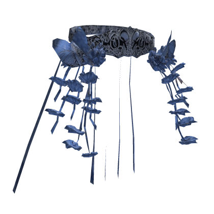 Corpse Bride Blue Wedding Disappearing Ghost Veil Roblox item