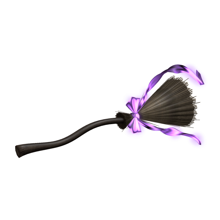 ♡ [ GLOWING ] witch halloween broom emissive 