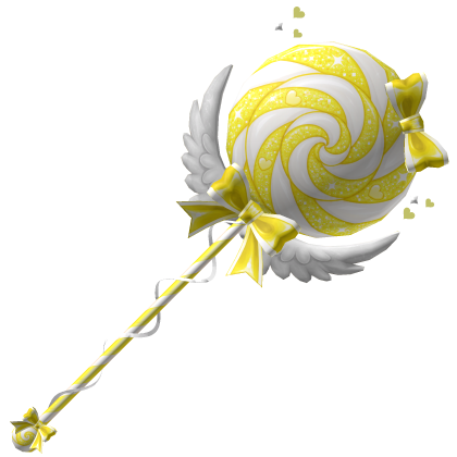 Angel Princess Cute Lollipop - Lemon Yellow White Roblox item