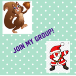 Santa squirrel!