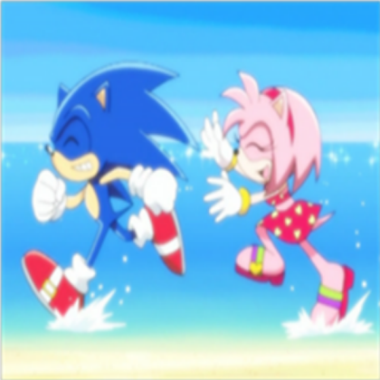 sonic+amy Roblox decal
