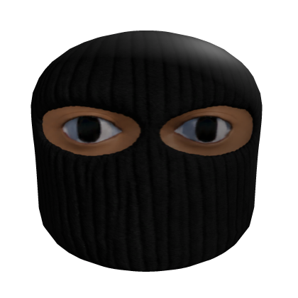 Black Balaclava Light Skin
