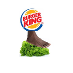 Number 5 Burger King Foot Letuce