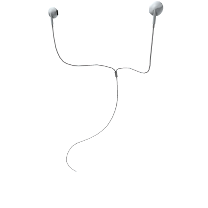 White R earbuds