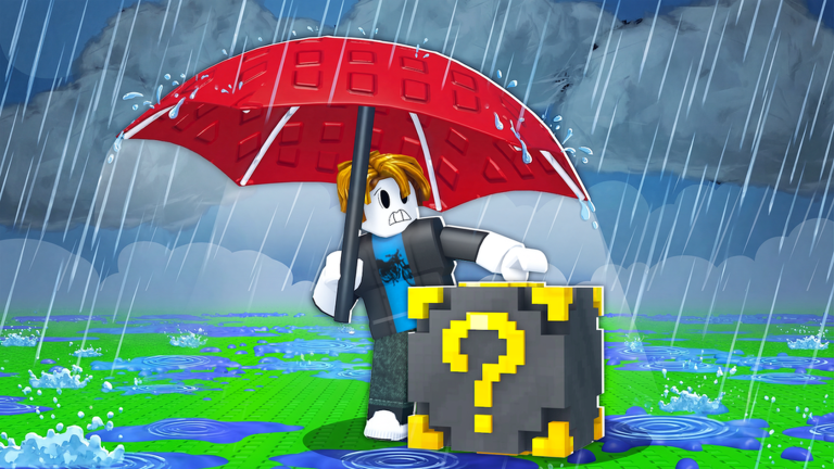 Escape Rain For Lucky Blocks screenshot 2