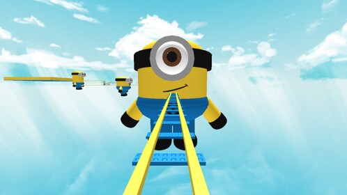 Rocket Cart Ride into the Minions