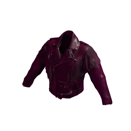 Velvet Riot Fringe Leather Jacket [PBR]
