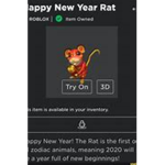the happy new year rat cult