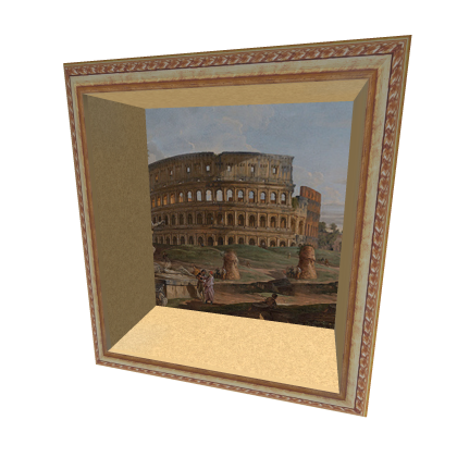 Portrait of a Hero at the Colosseum thumbnail