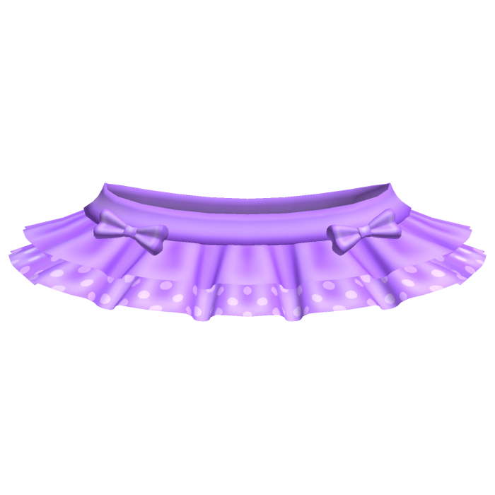 ♡꒱ cutesy kawaii purple tutu skirt