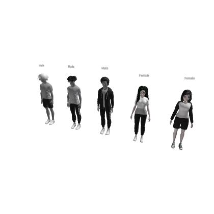 Realism Character Pack [Clean & Ready R15 Rig's]