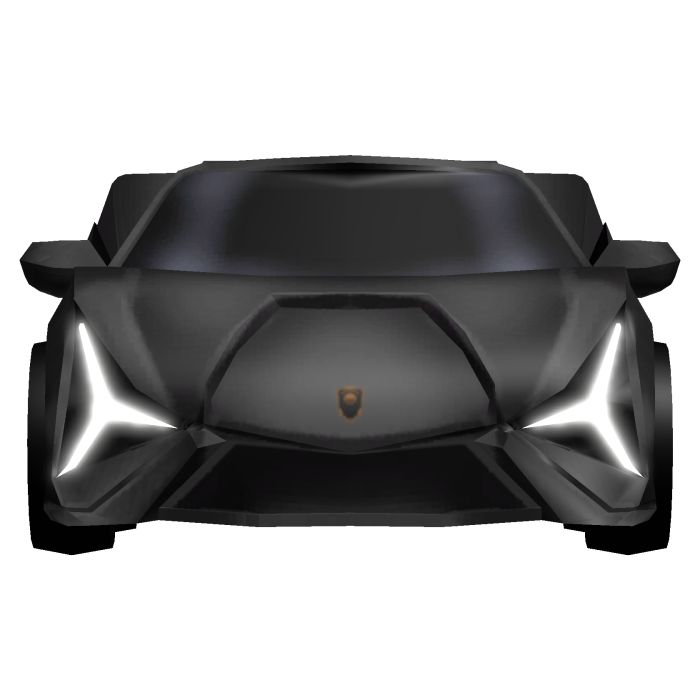 [GLOWING] Black Supercar White LED Headlights