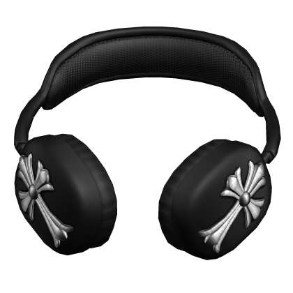 Black Neck Headphones Roblox item