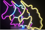 Neon unicorns are awesome! Yay