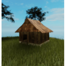 Hut On A Island.