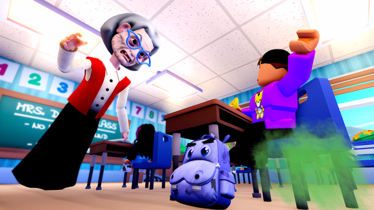 Don't Poop Yourself at School! (Obby) screenshot 2
