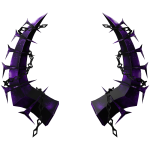 Purple Oblivion Horns
